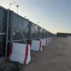 توريدوتركيب شبوك مجلفن وسواتر لمواقع الأعمال والشركات