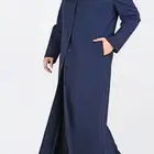 لاب كوت كحلي طويل جديد