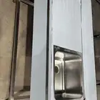 مجالي استيل مجلى ستانلس حوض غسيل اعمال استيل تفصيل مطبخ