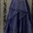فستان كحلي مستعمل مره واحده