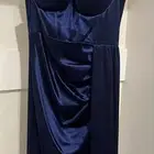 فستان كحلي فستان سهره ناعم