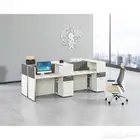 مودرن أحدث فخم مكتب موظفين مشتركين بارتيشن كرسي كنب طاولة