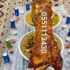 السيخ العثماني خروف مشوي على الجمر