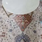 طاوله رخام وصغيره خشب