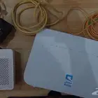 جهاز الياف فايبر موبايلي بحاله ممتازه