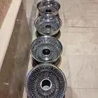 للبيع 4 جنوط اسلاك 13 اصليه و هدروليك زيت كامل