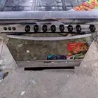 فرن غاز ممتاز ليس به اي عيوب شغال ممتاز فرن وعيون معه ضمان ش