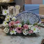 منسق ورد يدور عن عمل