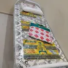 سرير حديد نفر سرير خشب مراتب مخدات