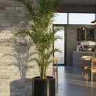 حوض زرع فايبر دائري