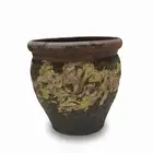 قطعة ديكور فخارية مركن (اصيص زراعه) للحدائق والزرع