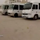 باصات روزا 2006 و 2009 و هونداي 2011 جميعها مفحوصه ومجددة