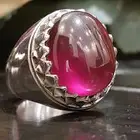 خاتم جارنت طبيعي