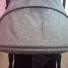 عربيه اطفال بحاله جيده جدا مع كرسي تعليم جلوس