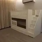 للبيع غرفة نوم اولاد او بنات سرير فوق بعض مترين في 1.30