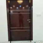 تفصيل ابواب خشب عاليه الجوده   مقاومه للرضه والرطوب