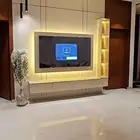 ديكورات خليفه شاشه .بديل شيبؤرد.بديل رخام.خلفيه سرير.باركيه