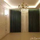 جميع أنواع الستائر يدوي وكهرباء