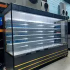 ثلاجات سوبر ماركت عصير خضار وفواكه اثنين ثلاثه اربعه متر تفص