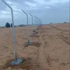 شبوك مزرع ومحميات وطرقات كسارات وملاعب