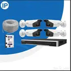 عرض كاميرات بكج 4 كاميرات خارجية من نوع IP بدقة 8 ميجا
