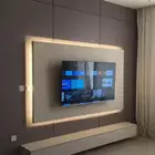 ديكورات خلفيه تلفزيون شاشه سرير بديل الشيبورد