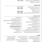 سيرة ذاتية احترافية