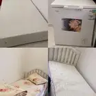 ثلاثه كراسي نوم وثلاجه فريزر الخبر العزيزيه
