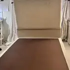 سرير 120سم مع سفنجه ممتازه