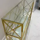 مجلس كامل مع طاولات وطاوله استقبال