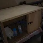 أرنب مع القفص وكافة الملحقات