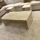 تفصيل طاولات رخام ترافنتينو كل المقاسات