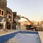 هدم مباني فالرياض