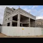 محلات تجارية في النابية 400 متر عماره للايجار بالكامل