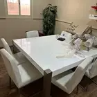 طاولة طعام من هوم سنتر 8 كراسي بيعه سمح