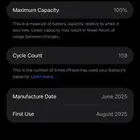 I phone 16 pro max 256 Gb