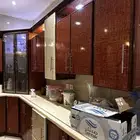 دولاب مطبخ كامل مع الرخام