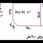 ارض للبيع ولي العهد 9 ح ب250 مستويه كف