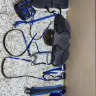 سرج كامل ومعه لجام وشكيمه سلسله وصدريات ثنتين وبنادج