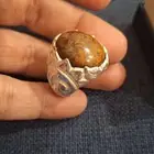 خاتم فضه حجر جبل أحد