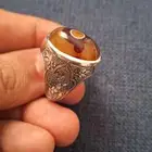 خاتم فضه عقيق سليماني فاخر ومستوى نادر