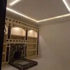 للبيع شقة ارضية مساحة كبيره مع مشب