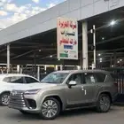 جيب لكزس LX 600 BB 2025 سعودي تيتانيوم داخل أبيض
