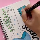 تسطير وتزيين الدفاتر المدرسبه