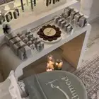 طاولات مدخل طاولة استقبال
