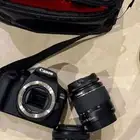 كاميرا canon مع عدستين