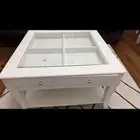 طاولة ايكيا بيضا طاولة صاله مجلس