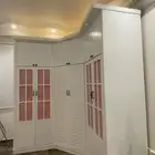 غرفه نوم دولاب مصري زاويه وسرير