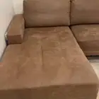 كنب امريكي قماش بني