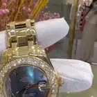 ساعة رولكس تصميم نادر بالالماس